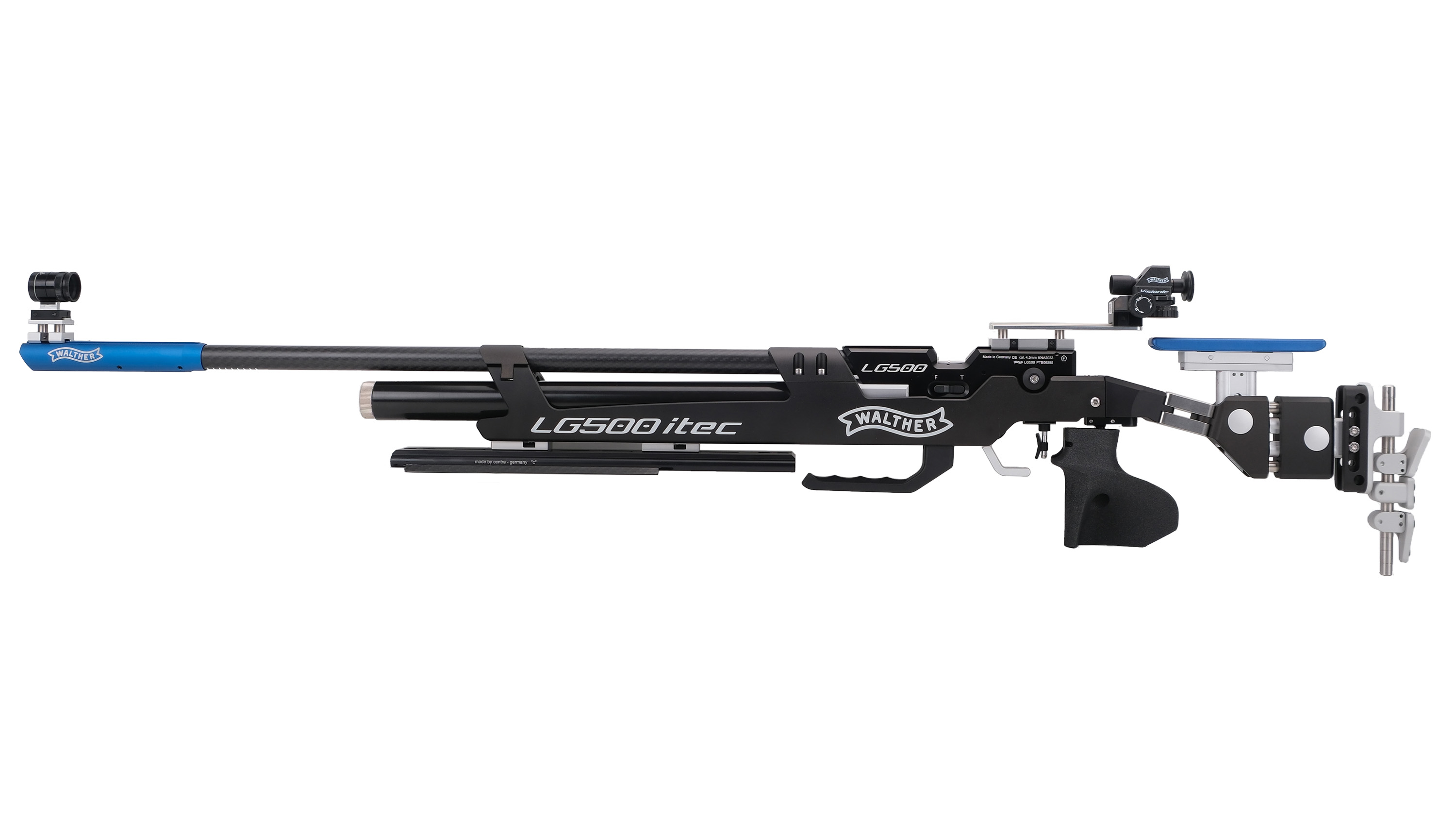 Carl-Walther LG500-M Itec Auflage Griff rechts Gr. M Luftgewehr Match
