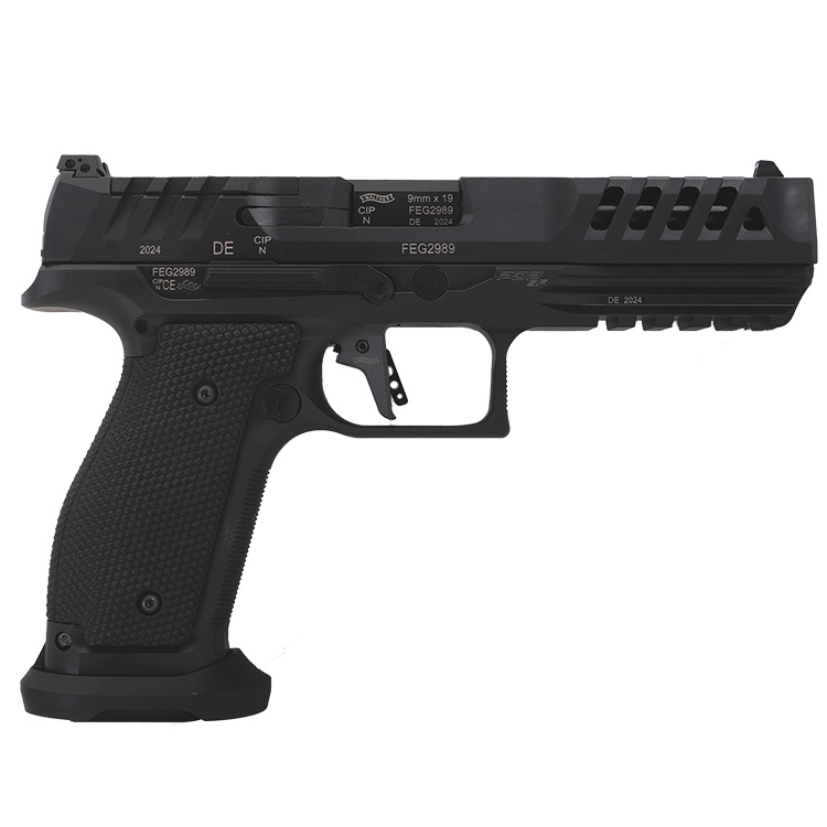 Carl-Walther PDP Steel Frame Match FS 9mmLuger Pistole
